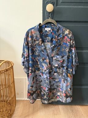 Wray - Mitchell Print Button Up Shirt